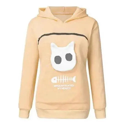 Furry Friends Kangaroo Pouch Hoodie Keeps Your Pet Close