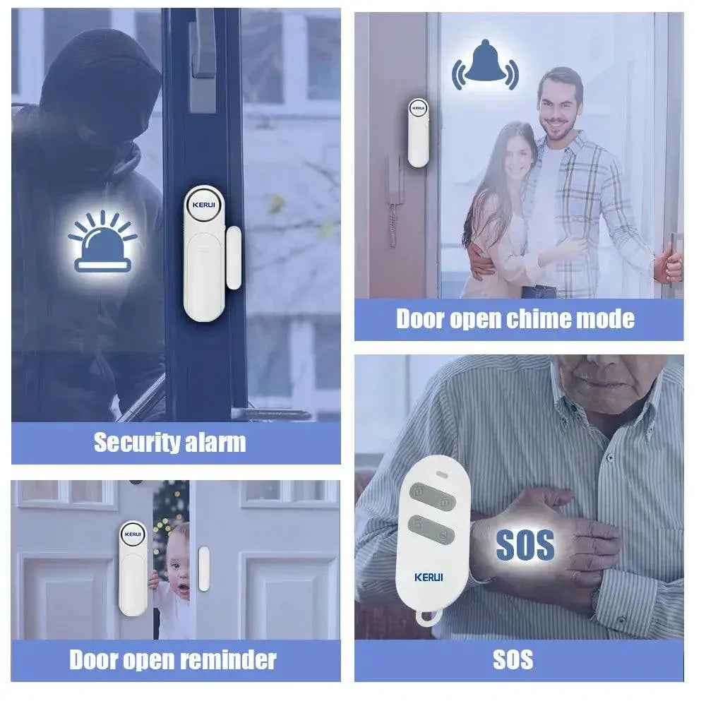 Kerui Wireless Window Sensor Alarm For Home Security