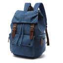 Vintage Canvas Backpack 20L Anti Theft
