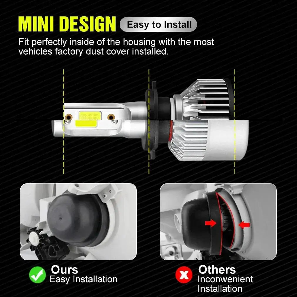 XSTORM Car Headlight LED Bulb Super Bright Upgrade Design