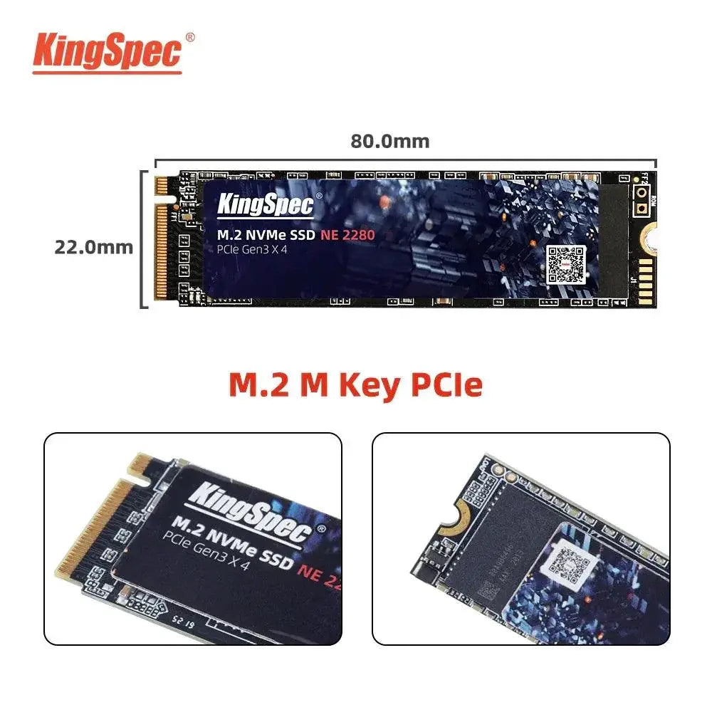 KingSpec M2 SSD Lightning Fast Internal Solid State Drive