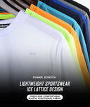 Cooling Silk Long Sleeve Tee for Men