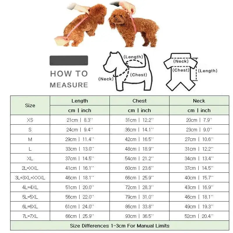 French Bulldog Winter Down Jacket For Small Animals