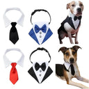 Durable Cotton Pet Bow Tie for Weddings