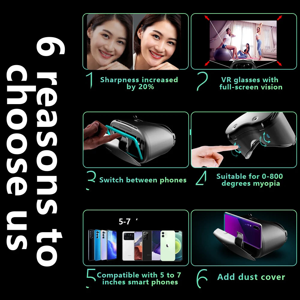 Vr Glasses Virtual Reality Smartphone