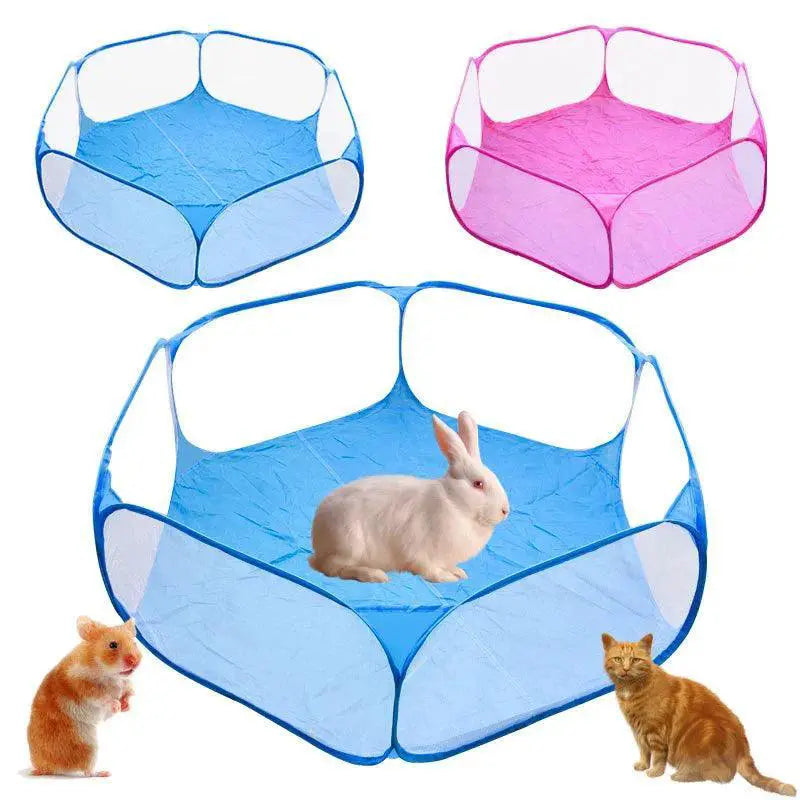 Pet Cage Tent Playpen For Small Animals Portable Fence
