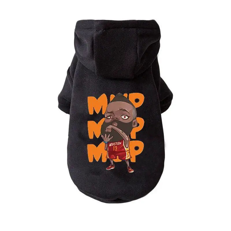 Winter Cotton Dog Hoodies For French Bulldogs Warm Stylish