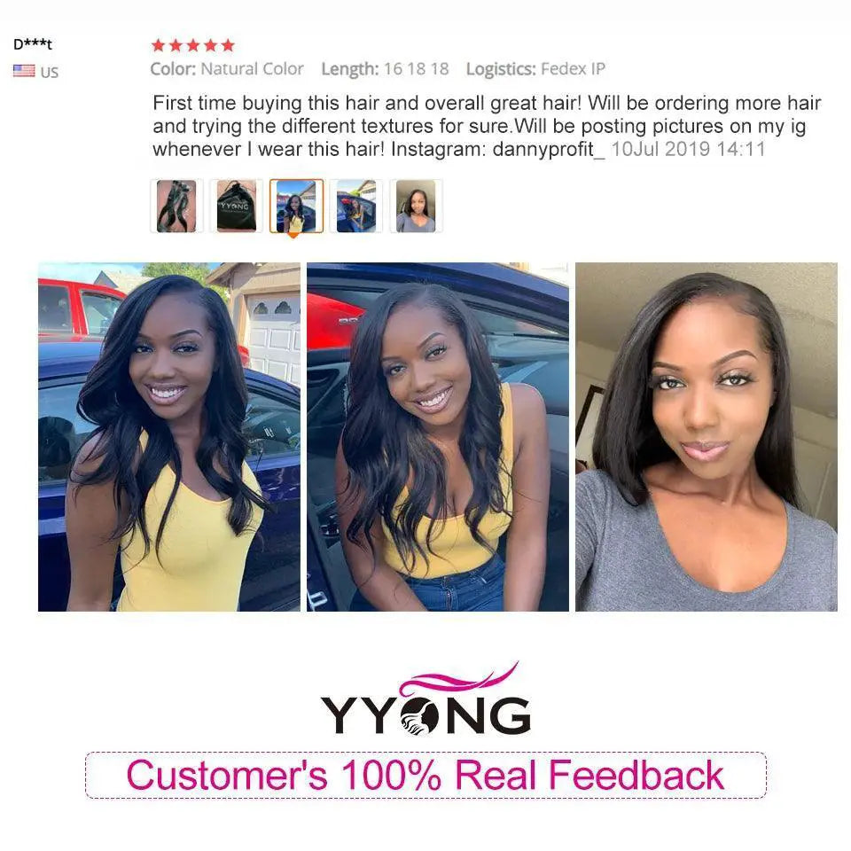 Brazilian Remy Hair Weave Elegant Black Bundles Enhancement