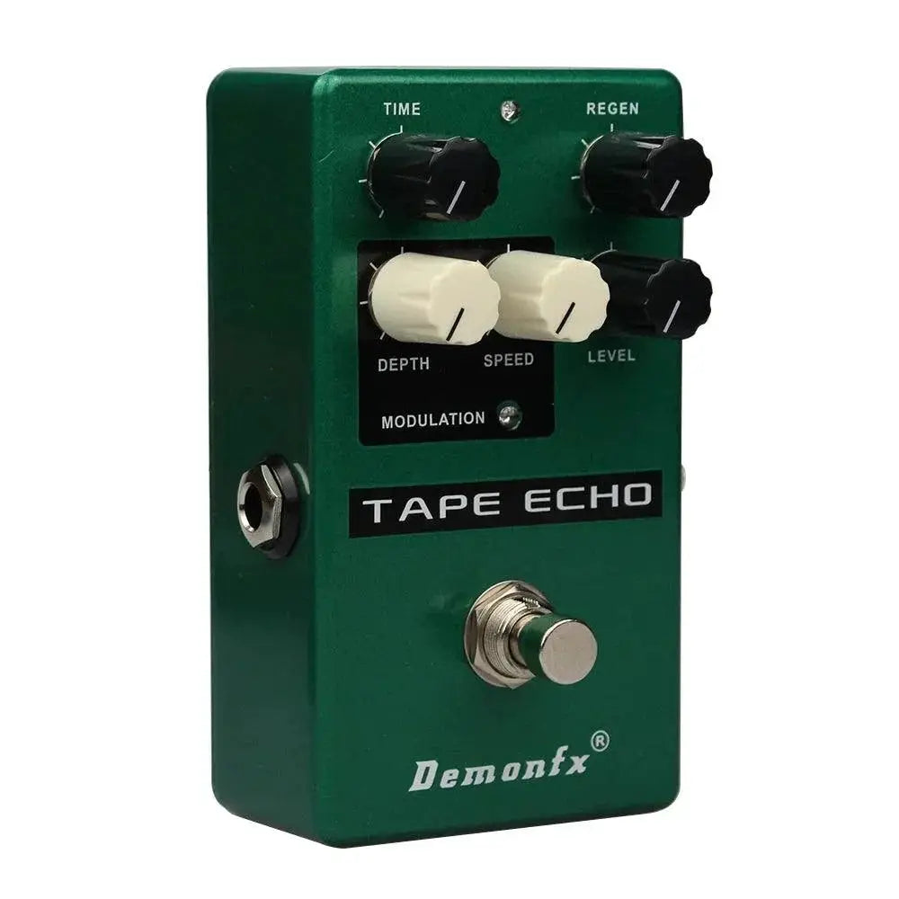 Tape Echo Delay Guitar Effect Pedal Vintage Chorus Demonfx