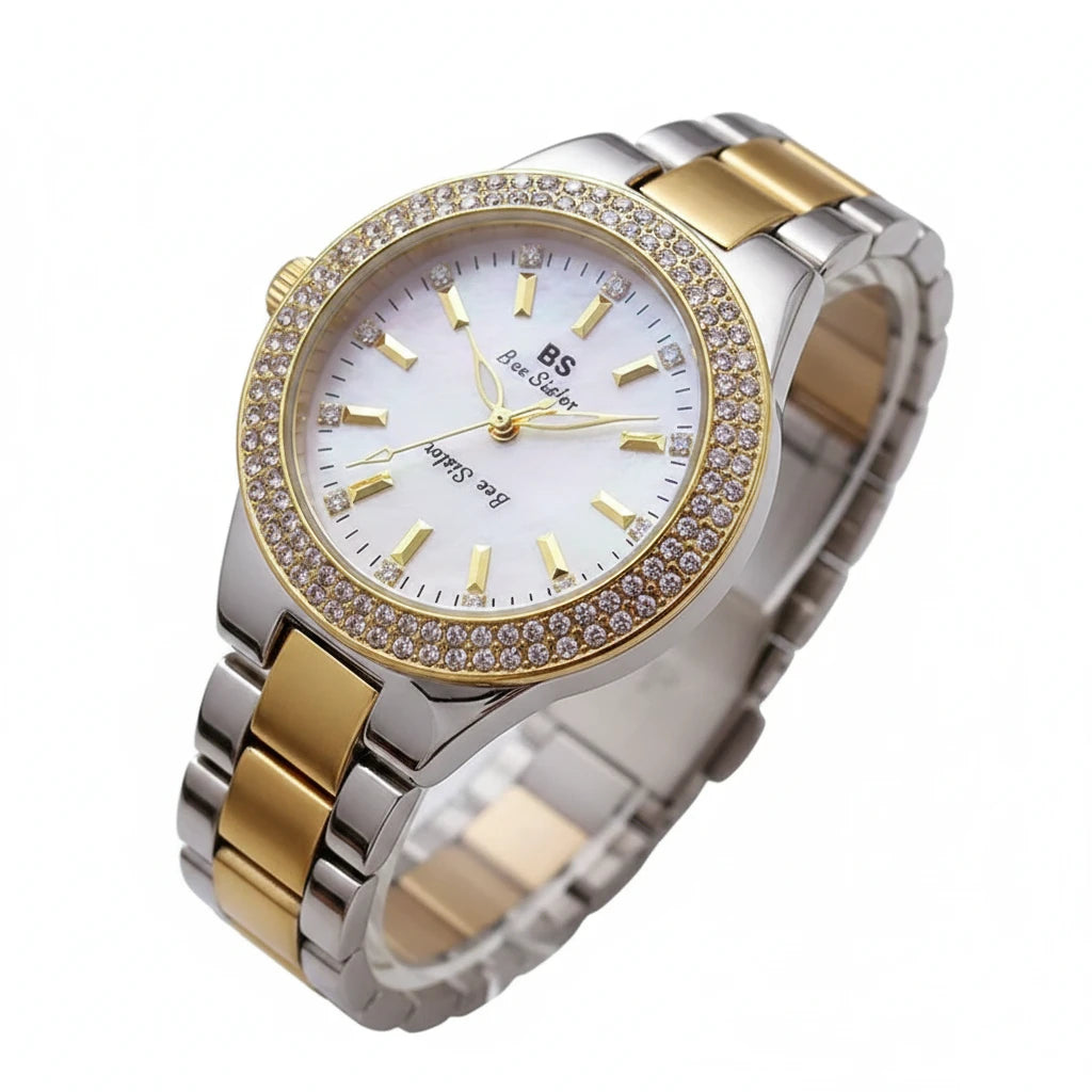 Elegant Crystal Diamond Women Watch Sophisticated Luxury