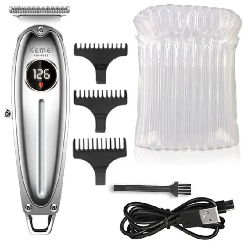Cordless Hair Clipper for Men with LCD — product view 9