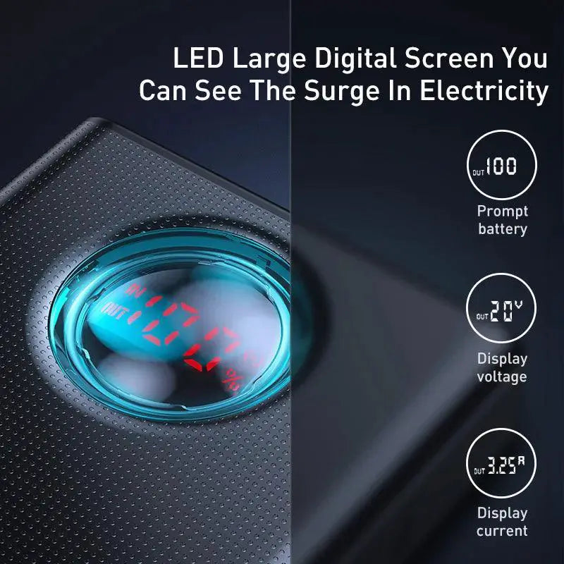 Baseus 30000mAh 65W PD Fast Charging Power Bank Pro