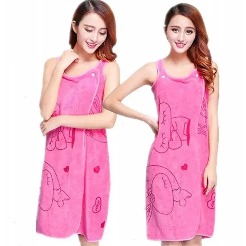 Ultra Fast Drying Wearable Bath Towel For Stylish Women