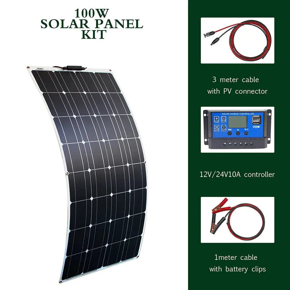 Flex Solar Panel For Battery Charger — product view 13