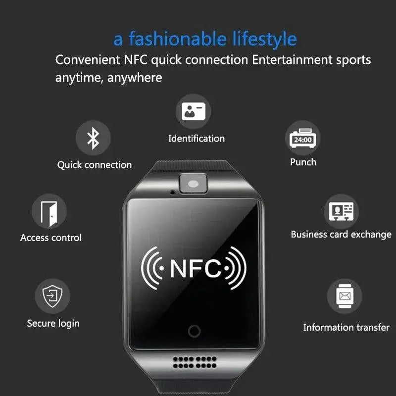 Q18 Smartwatch Ultimate Connectivity Companion On Wrist