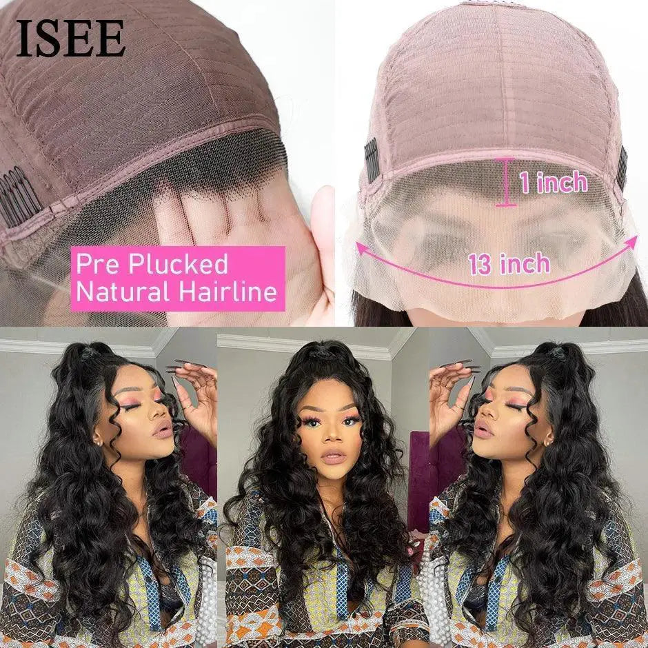 Peruvian Body Wave Lace Part Wig Premium Human Hair