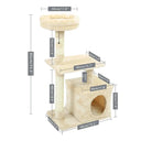 Cat Tree for Indoor Cats Keeps Active