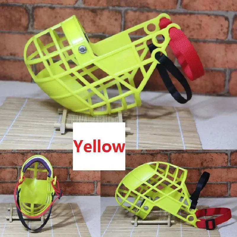 Breathable Dog Muzzle Basket Stop Biting Safe Training Tool