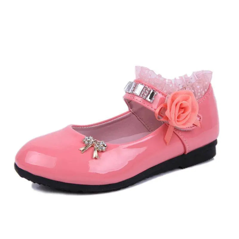 Princess Beaded Sandals for Kids Elegant Event Footwear