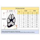 Waterproof Pet Boots Anti Slip Winter Footwear For Dogs Cats