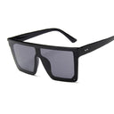 Unisex Oversized Square Sunglasses with UV Protection Fashion