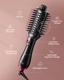 KIPOZI Hot Air Brush 4 in 1 Comb Reduces Frizz Curls