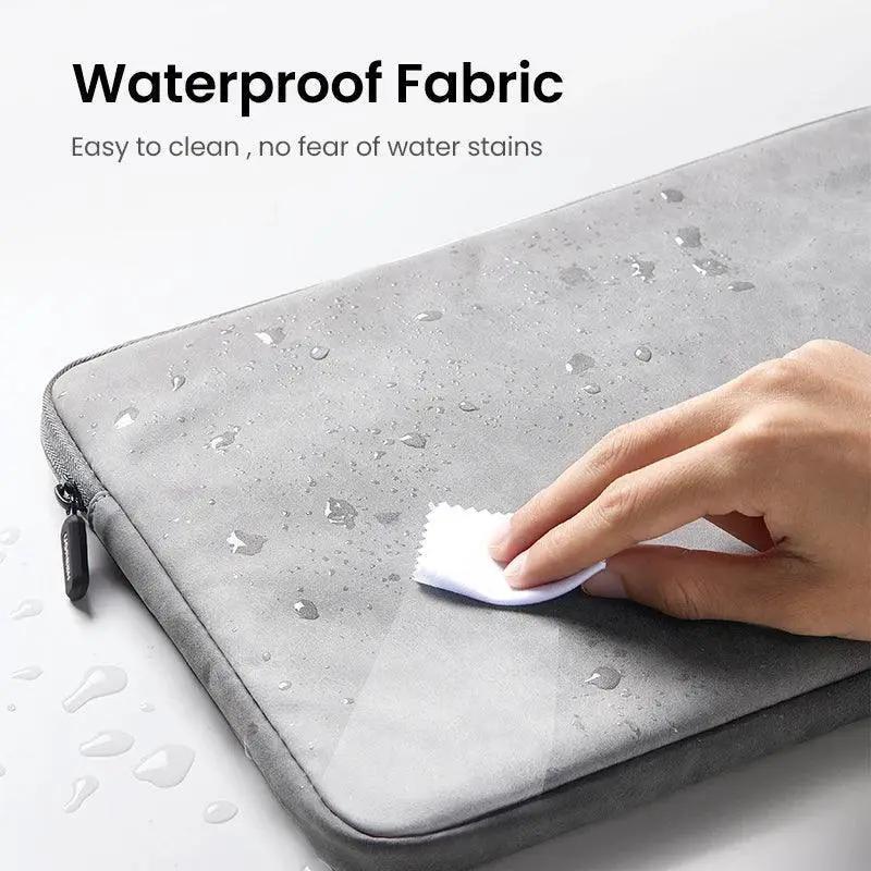 UGREEN Premium Waterproof Leather Laptop Sleeve for MacBook