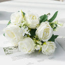 Durable Silk Peony Bouquet for Weddings