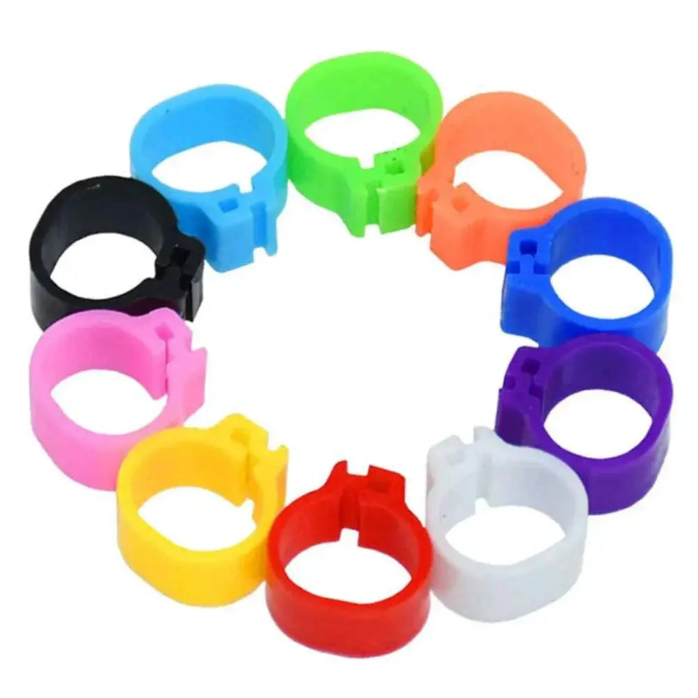 Birds Feet Rings Variety Pack Plastic Clip Ring For Pigeons