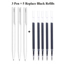 Original Xiaomi Pen Writing Smooth Light Mijia Press the core Replacement Refill Blue Red Black 0.5mm BUSINESS Roller Ball PEN