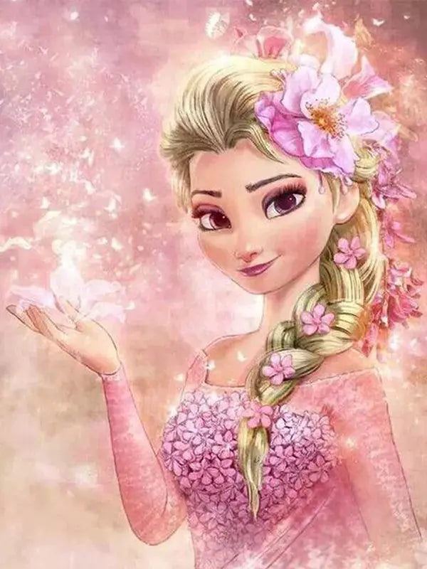 Cartoon Princess 5D Diamond Painting Kit for Magical Art