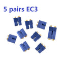 RC Lipo Battery Connectors Set: High Amp Gold Plated Plugs