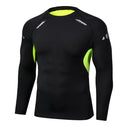 Men's T-Shirt Men Running Sport T Shirt Compression Fitness Tops