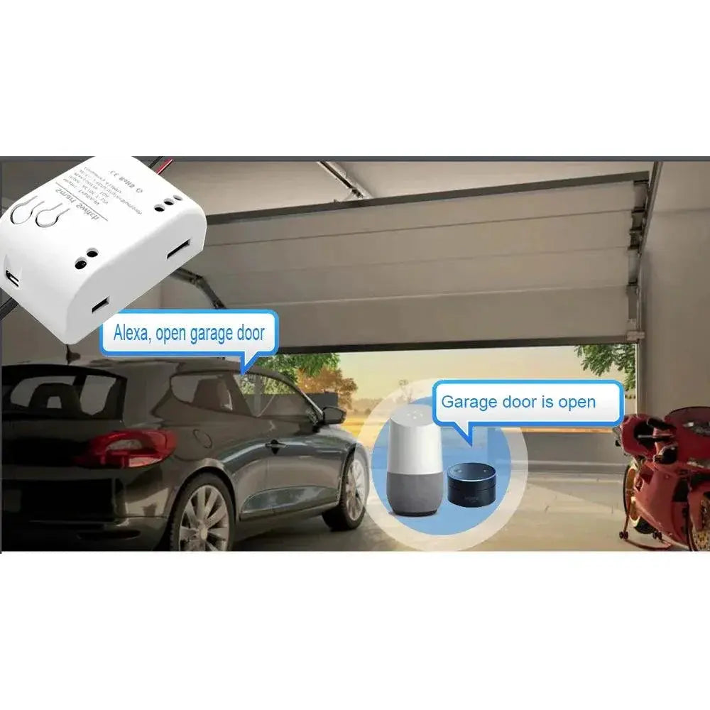 WiFi Smart Garage Door Opener With Remote Control Features