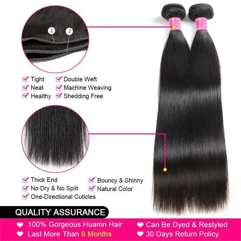 Luxurious Brazilian Virgin Hair Bundle for Volume and Length