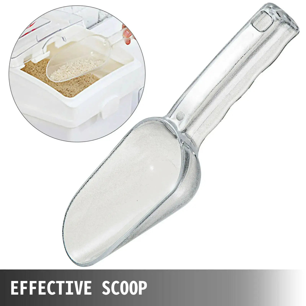 VEVOR Dry Ingredient Storage Bin with Scoop Caster Dustproof Rice — product view 5