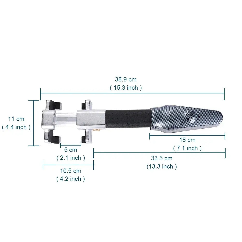 Universal Car Steering Wheel Lock Anti Theft Security - OurLum.com