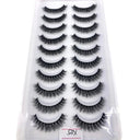 Luxurious 3D Mink False Eyelashes Variety Pack - Handmade Styles