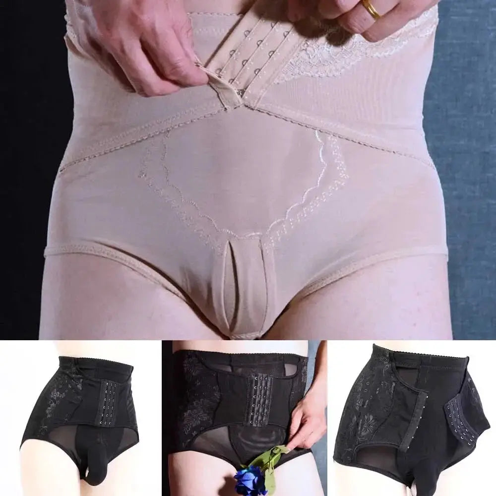 Men's High Waist Butt Lifter Corset Shapewear For Comfort