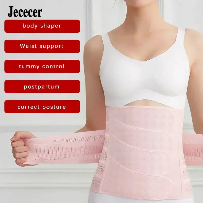 Postpartum Waist Trainer Girdle Slimming Corset for Recovery