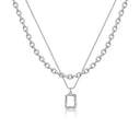 Fashion Unisex Multilayer Hip Hop Long Chain Necklace