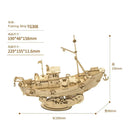 Robotime 3D Boat Puzzle for Kids Skills