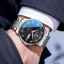 Luxury Stainless Steel Watch for Business Casual Wear