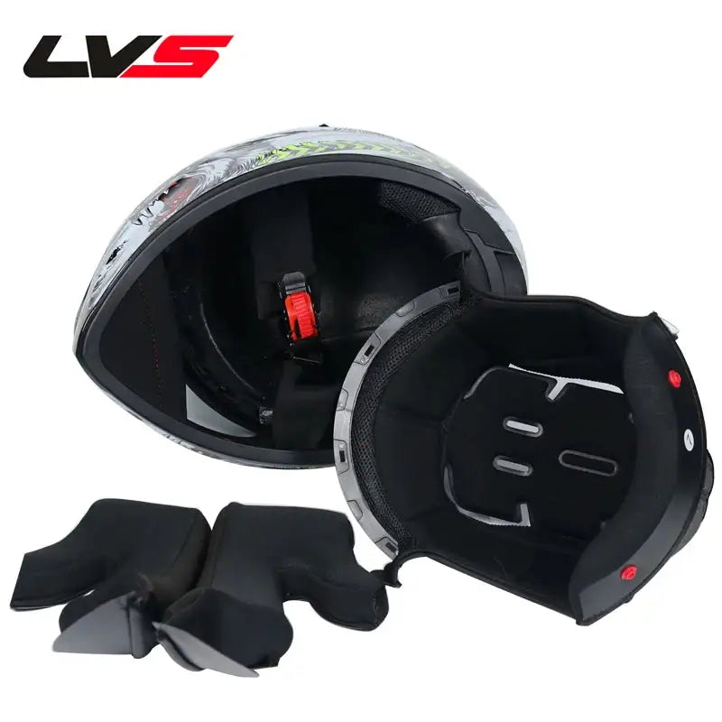 Full Face Double Visor Racing Helmet — product view 6