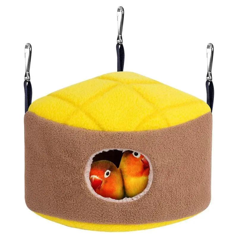 Cozy Bird Hammock Cage Accessory Snuggle Hut for Small Pets