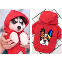 Winter Cotton Dog Hoodies for French Bulldogs - Warm & Stylish