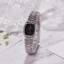 Luxury Tonneau Quartz Watch Set Elegant Waterproof Timepiece
