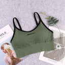 Cotton Sports Bra: Stylish Crop Top for Gym and Fashion