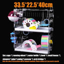 Acrylic Hamster Cage for Small Pets