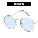 Retro Vintage Round Metal Sunglasses for Women UV400 Shades